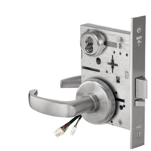 BEST 45HW7DEL14H626 Fail Safe 24V Electrified Mortise Lock 14 Lever H Rose