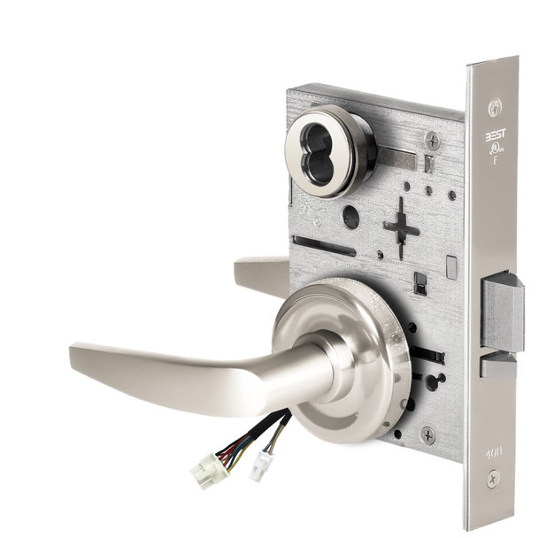 BEST 45HW7DEL16R625 Fail Safe 24V Electrified Mortise Lock 16 Lever R Rose