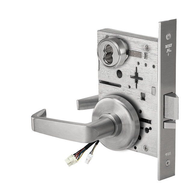 Best 45HW7WEU15H62612V Fail Secure 12V Double Cylinder Electrified Mortise Lock 15 Lever H Rose