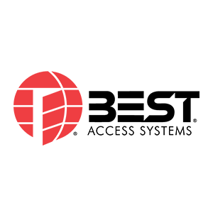 Best 41B782LWC B Series Brass Padlock 3/8 Shackle Diameter 7-Pin Housing 4 Steel Shackle Non-Key Retained