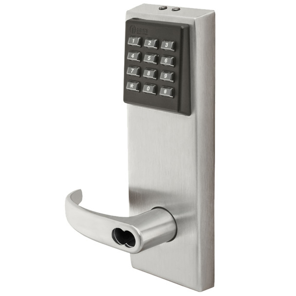 Best 9KZ37DV14KPSTK626 9KZ Keypad EZ Cylindrical Lock 2-3/4" Backset 7-Pin Housing