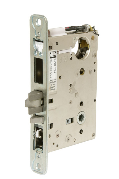 Corbin Russwin Electric Mortise Lock ML20906 LL 626 SAF Fail Safe Electrified Mortise Lock Outside Grip Locked when Energized