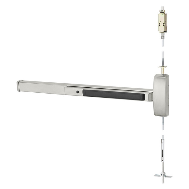 43-WD8606G RHR 32D Sargent Concealed Vertical Rod Exit Device