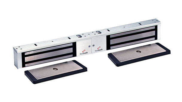 DynaLock 2022 HSM2 Maglock Double Electromagnetic Lock Outswing  High Security Monitor 12/24VAC/DC
