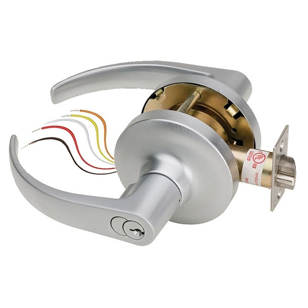 SDCZ7252GQ IC7P KA Security Door Controls (SDC) Electric Cylindrical Lock