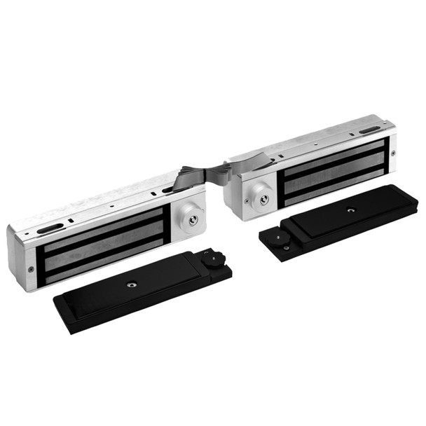 DynaLock 3121C CHGO DSM2 DYN2 Maglock Double Electromagnetic Lock Delayed Egress Outswing Door Status Monitor Dynastat Force Sensor