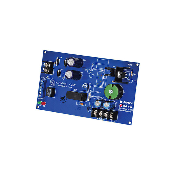 Altronix SMP3PM Power Supply Switching Supervised Power Supply Board 12VDC Application use TP1640 T2428100