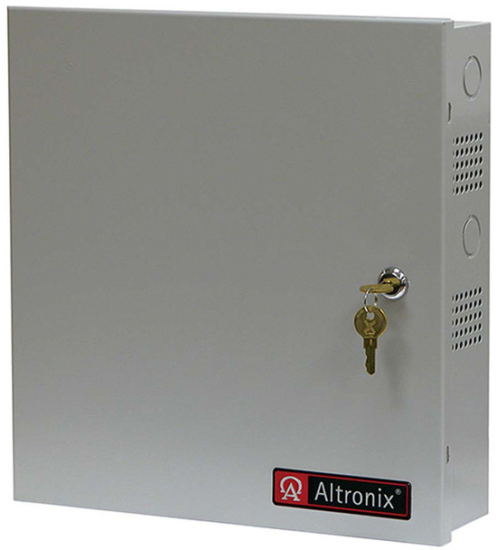 Altronix SMP5CTX Power Supply/Charger 115VAC 50/60Hz at 0.95A or 230VAC 50/60Hz at 0.5A Input 12/24VDC at 4A Output