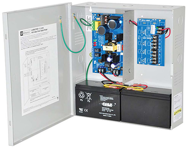 Altronix AL400ULPD4CB Power Supply/Charger Input 115VAC 60Hz at 3.5A 4 PTC Outputs 12VDC at 4A or 24VDC at 3A