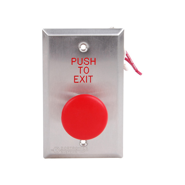 Dortronics 5211-MP23DA/RxE1 Series Exit Push Button