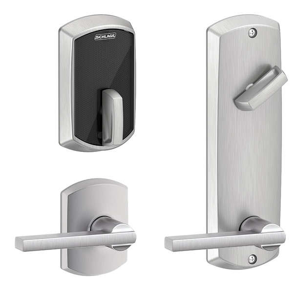 FE410F GRW 55 LAT 626 Schlage Electronics Deadbolts and Deadlatches