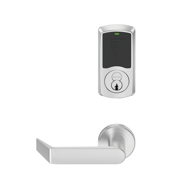 LEBMS-GRW P 06 626 00A RH Schlage Electronics Wireless Mortise Lock