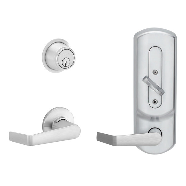 Schlage CS210-B500PD SAT 626 Adjustable Lever