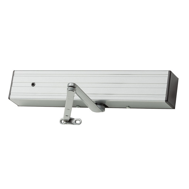 LCN 4414ME-REG/18G 24V LH 689 Regular Arm Door Closer with 18G Mounting Plate