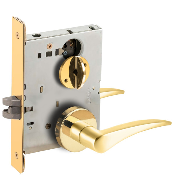 Schlage L9044 12A 605 RH Mortise Lock