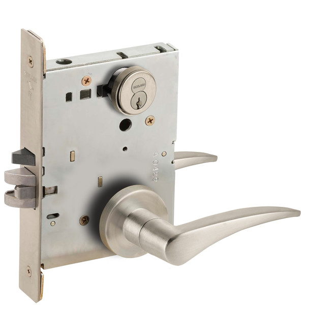 L9050R 12A 619 LH Schlage Mortise Lock