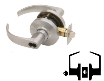 Schlage AL80BD NEP 609 Storeroom Function