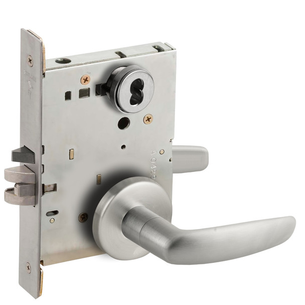 Schlage L9056J 07B 626 Mortise Lock, Grade 1