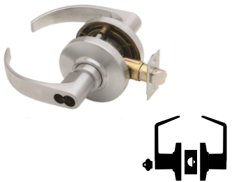 Schlage AL80JD NEP 606 Storeroom Function