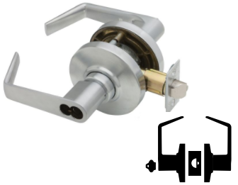 Schlage AL80JD SAT 619 Storeroom Function