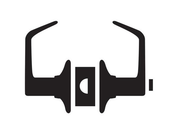 Schlage AL40S SAT 606X625 Bath Bedroom Privacy Function