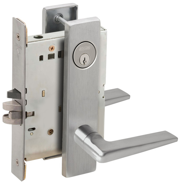 Schlage L9070P 05L 626 Mortise Lock, Heavy-Duty