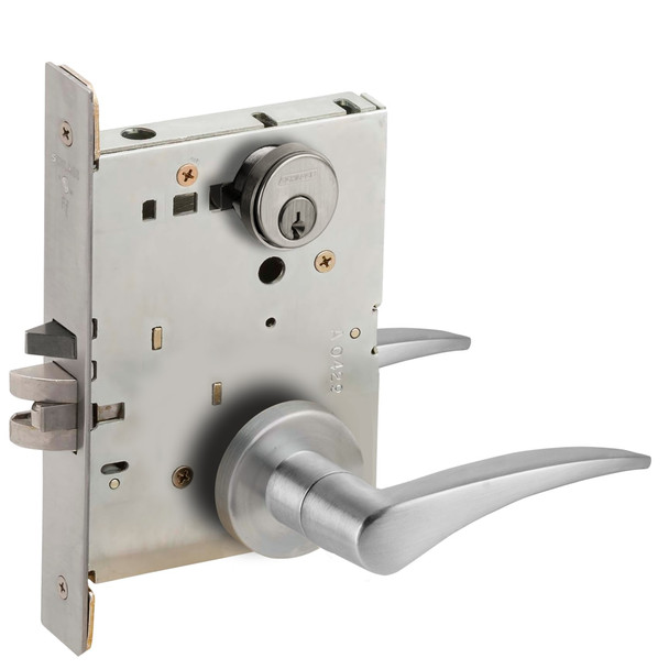 L9070P 12A 626 LH Schlage Mortise Lock