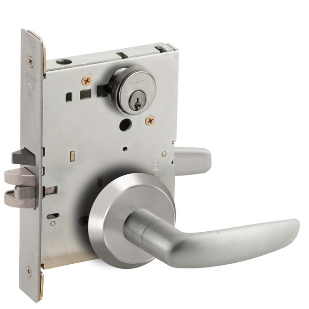 Schlage L9070P 07C 630 Mortise Lock, Grade 1