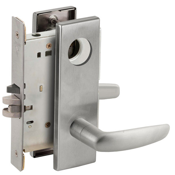 Schlage L9076L 07N 630 Mortise Lock, Grade 1