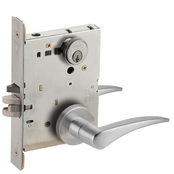 L9076P 12A 626 LH Schlage Mortise Lock