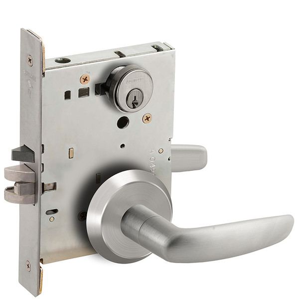 L9080P 07C 630 Schlage Mortise Lock