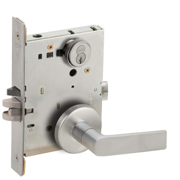 Schlage L9080R 01B 626 Mortise Lock