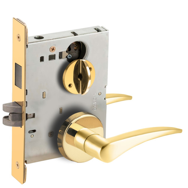 Schlage L9444 Mortise Lock, Heavy-Duty, RH 605