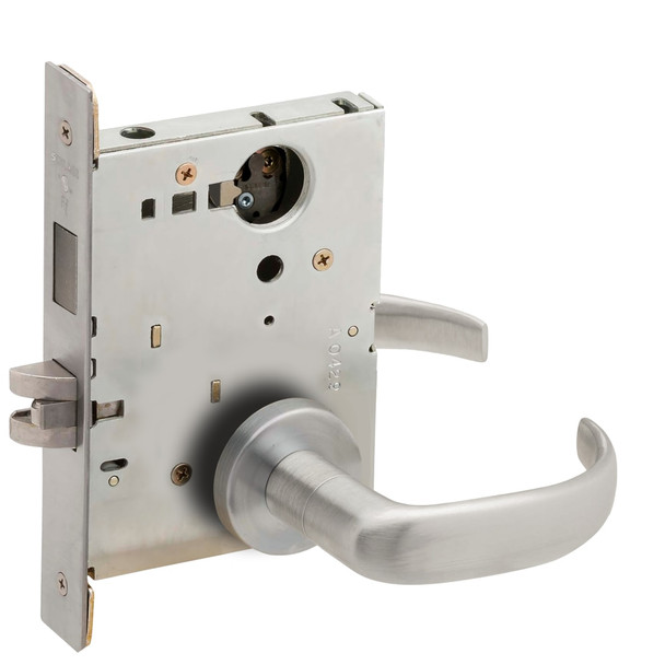 Schlage L9465L 17A Mortise Lock, Grade 1, Satin Chrome