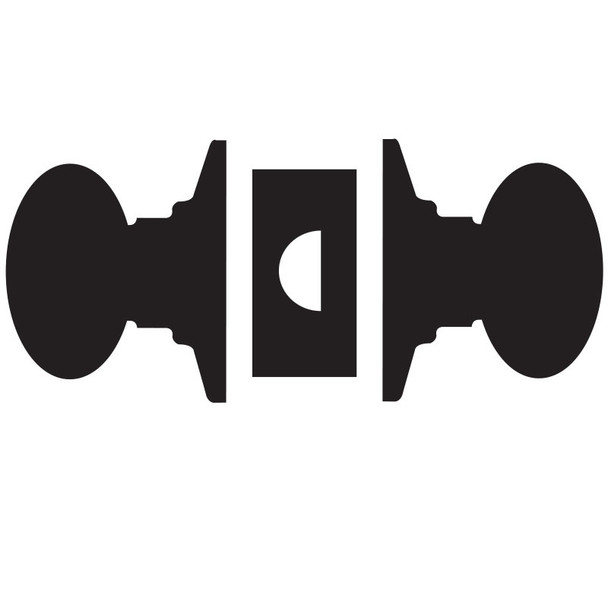 Schlage D10S ORB 612 Passage Knob