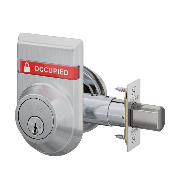 B562P 626 OS-OCC Schlage Deadbolt with Indicator
