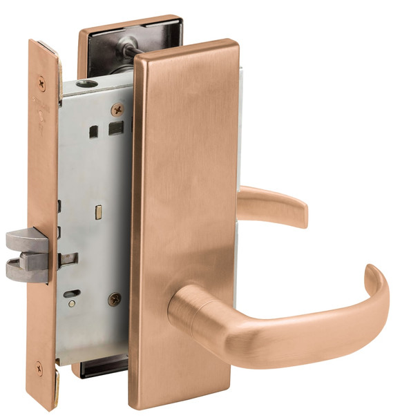 Schlage L9010 17N 612 Passage Mortise Lock