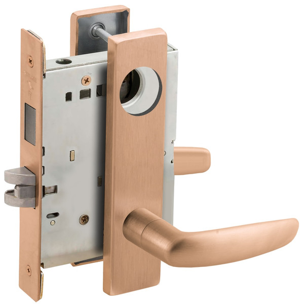 L9473L 07L 612 Schlage Dormitory Mortise Lock with Deadbolt