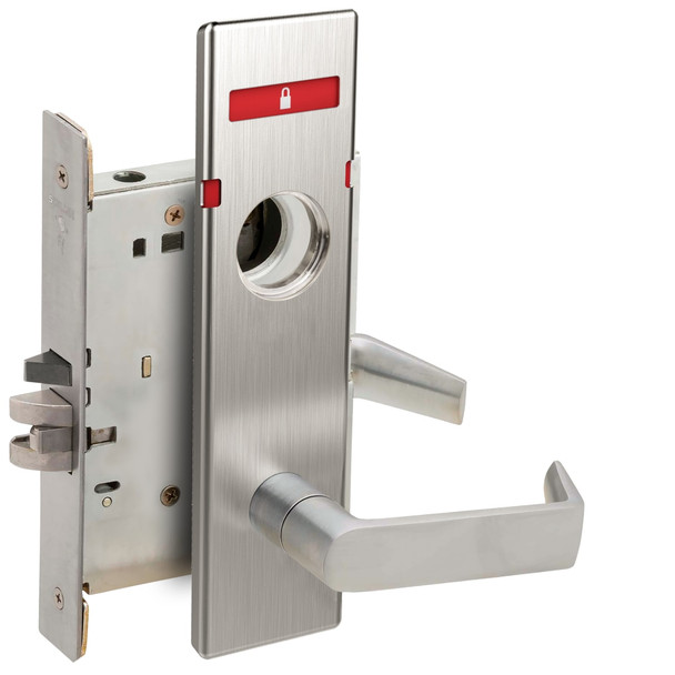 Schlage L9050L 06N 626 OS-SYM Mortise Lock Indicator With Icons