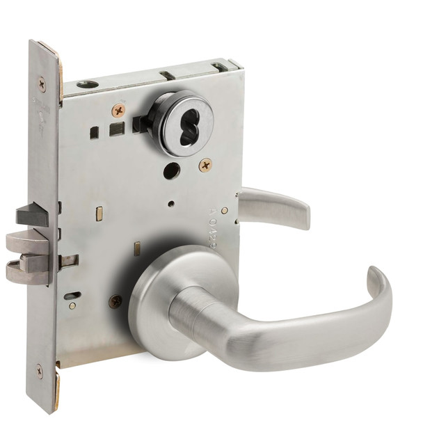 Schlage L9056B 17B 626 IS-DND Mortise Lock Indicator With Text