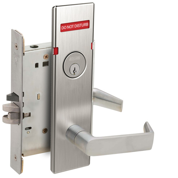 Schlage L9056P 06N 626 OS-DND Mortise Lock Indicator With Text