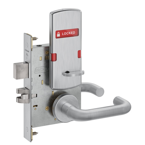 Schlage L9440 03A 626 IS-LOC Mortise Lock Indicator With Text