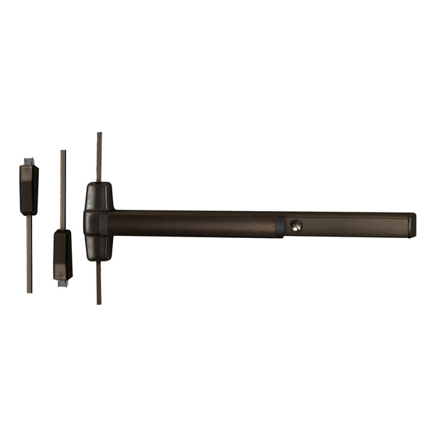 Von Duprin CD9827L-DT-03 3 313 LHR Surface Vertical Rod Exit Device