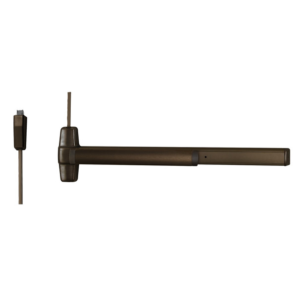Von Duprin HDQEL9827NL-OP 3 313 LBR RHR Surface Vertical Rod Exit Device