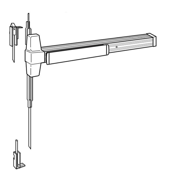 Von Duprin 9947L-06 3 US28 LHR Exit Device