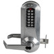 Kaba E-Plex E5000 Series E5051BWL-626-41 Cylindrical with Privacy Best IC Winston Lever Electronic Lock