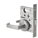 BEST 45H Mortise Lock, Satin Chrome, Heavy-Duty