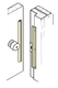 Don-Jo ILP-206 Latch Protector For Inswinging Doors