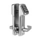 Marks USA IQ1 LITE i-QWIK LITE Stand Alone Cylindrical Lockset Electronic Access Control Satin Chrome