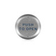 Bea 10PBR45 4.5" Push To Open Round Push Plate